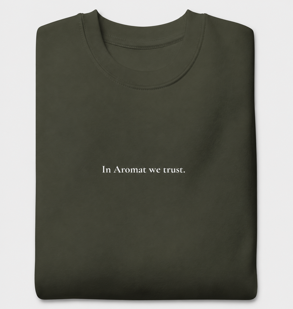 In Aromat we trust. T-Shirt (Herrenmodell)