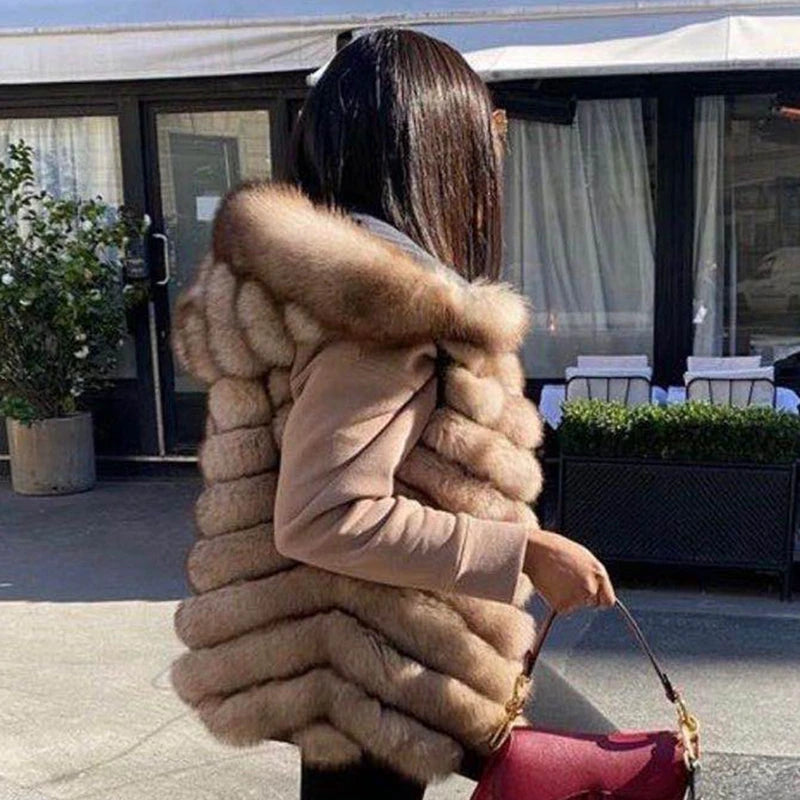 Isabella Fox Fur Vest – Luxuriöse Echtpelzweste aus Fuchsfell