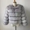 Mila Faux Fur Jacket – Luxus Damen Kunstfelljacke in High-Street Style