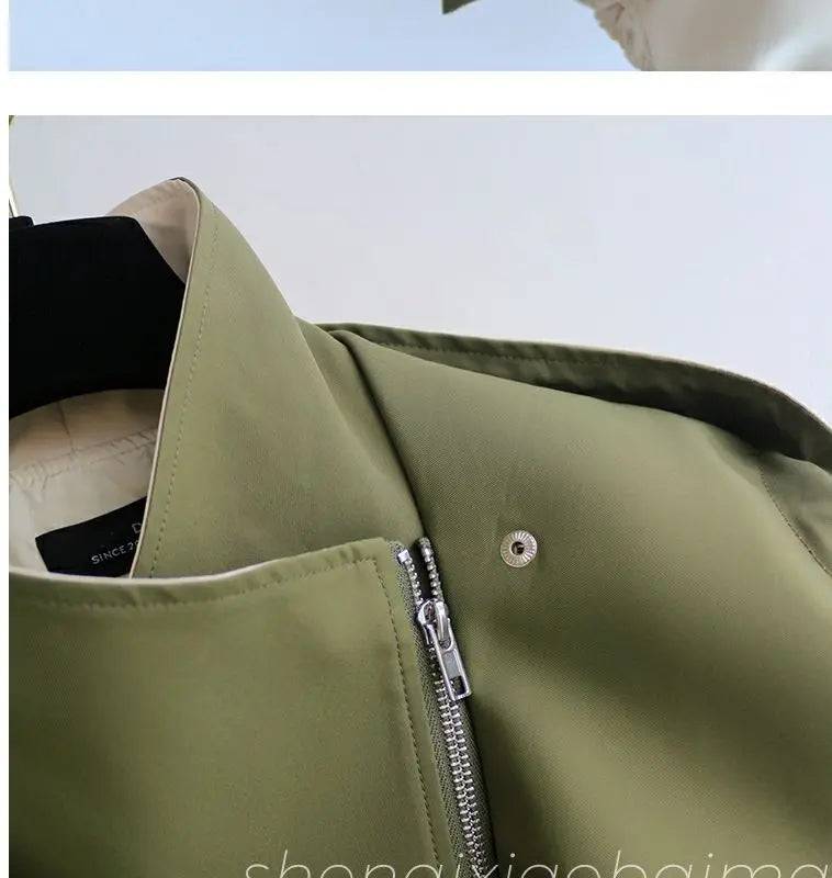 Zara Contrast Jacket – Zweifarbige Damen Übergangsjacke im modernen Design