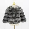 Mila Faux Fur Jacket – Luxus Damen Kunstfelljacke in High-Street Style