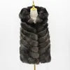 Isabella Fox Fur Vest – Luxuriöse Echtpelzweste aus Fuchsfell