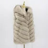 Isabella Fox Fur Vest – Luxuriöse Echtpelzweste aus Fuchsfell
