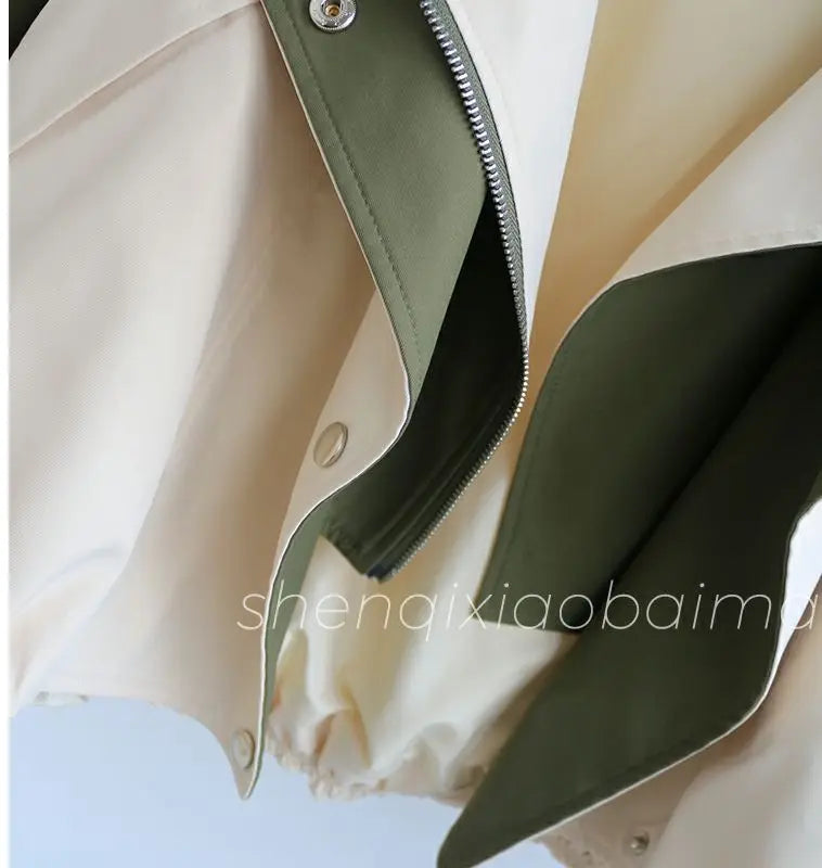 Zara Contrast Jacket – Zweifarbige Damen Übergangsjacke im modernen Design