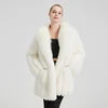Clara Fox Fur Coat – Luxuriöser Echtpelzmantel aus Fuchsfell