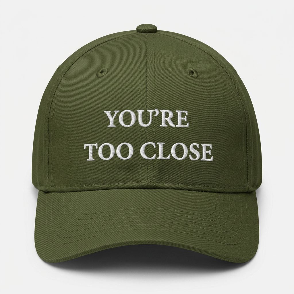 You're Too Close Cap
