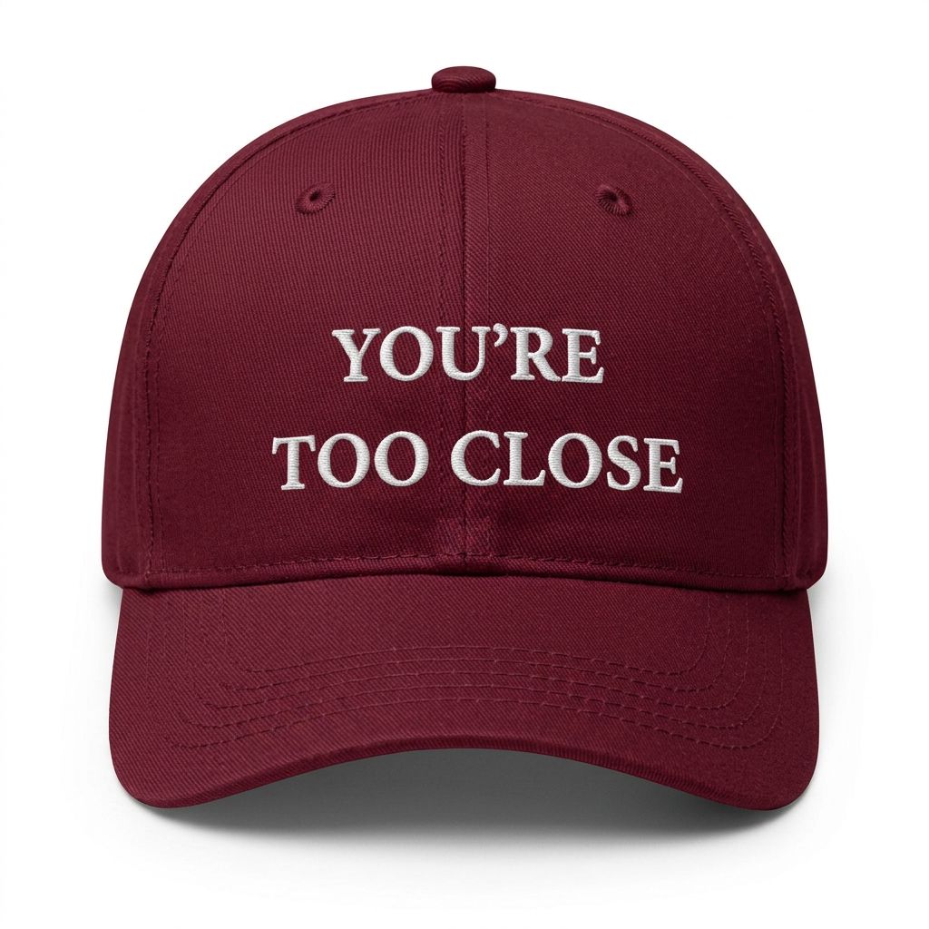 You're Too Close Cap