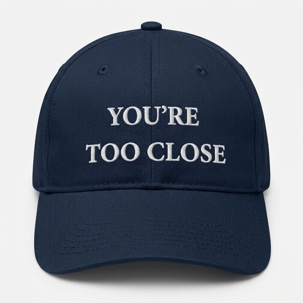 You're Too Close Cap