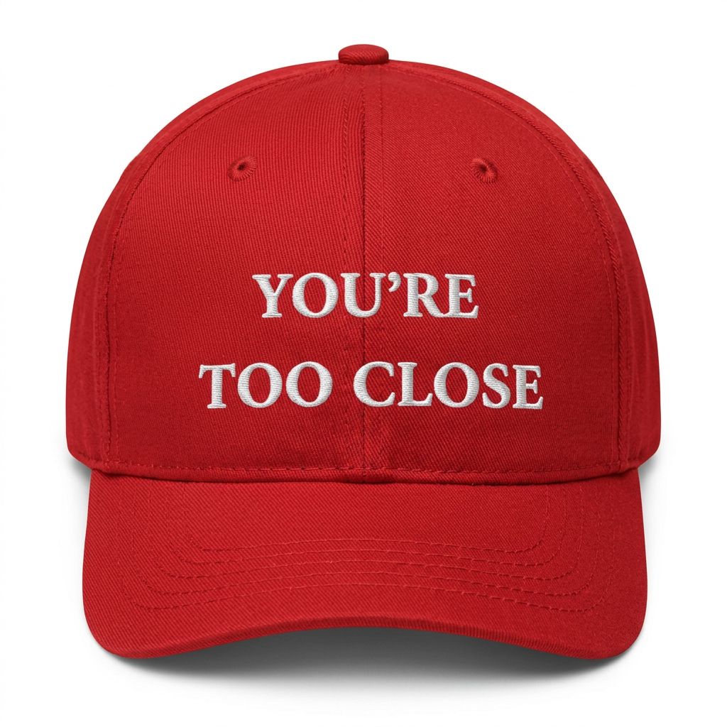 You're Too Close Cap
