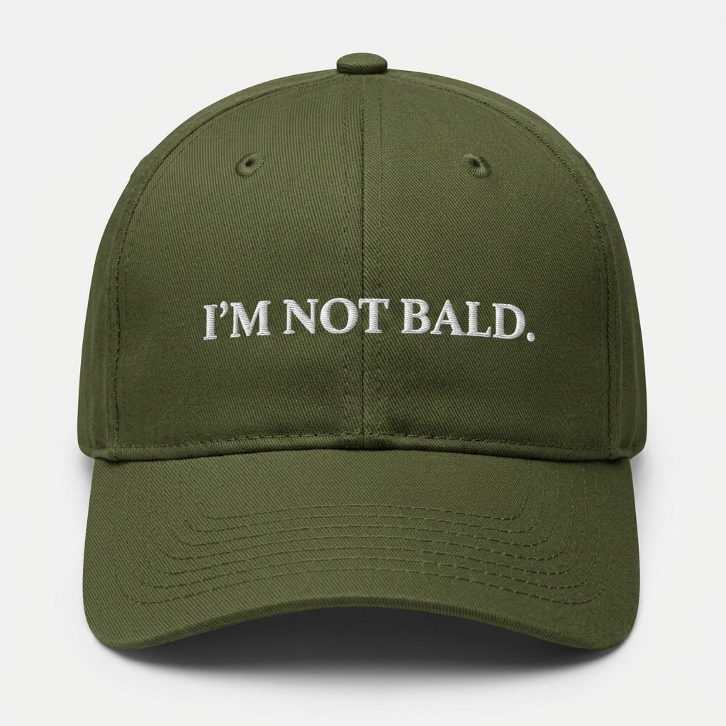 I'm Not Bald. Cap