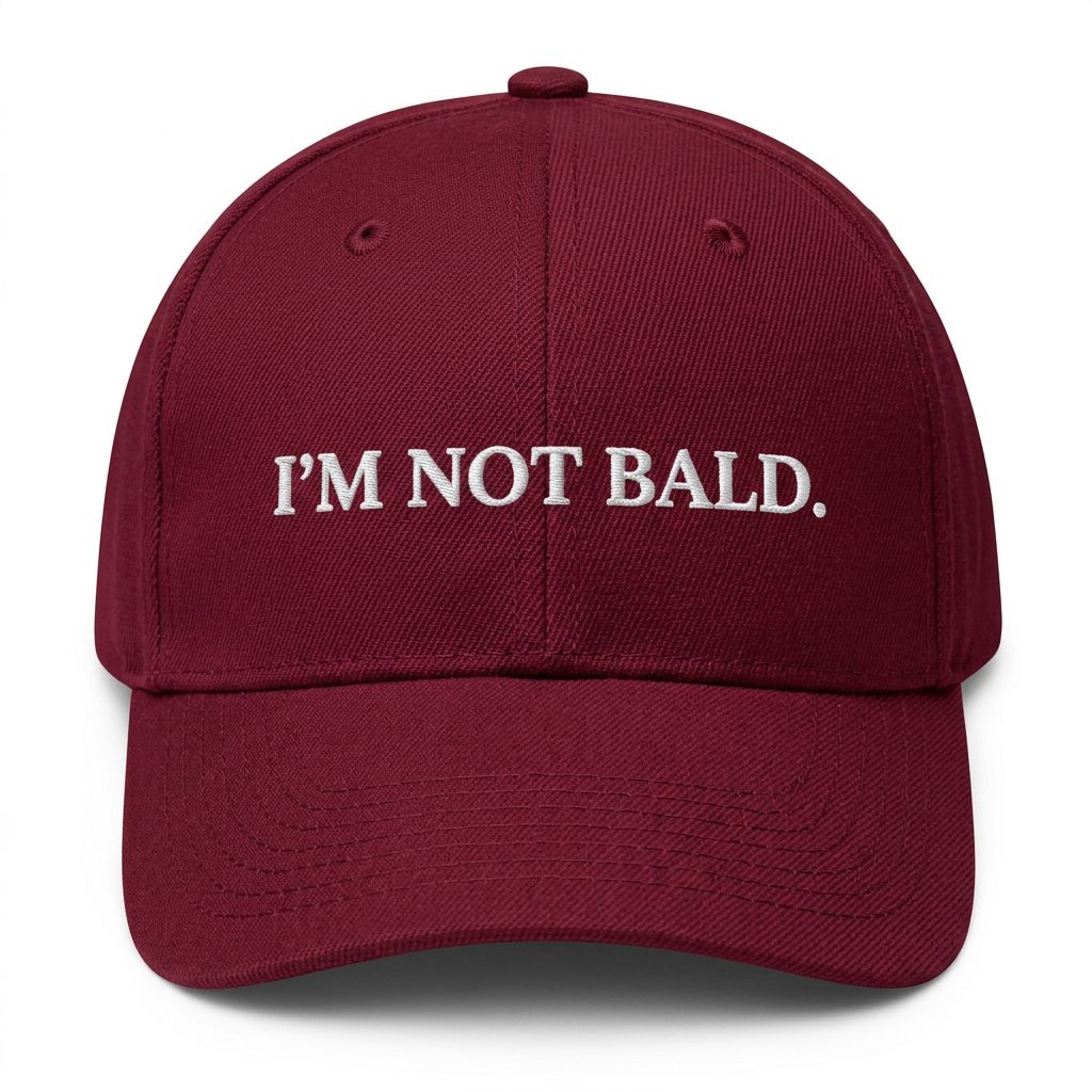 I'm Not Bald. Cap
