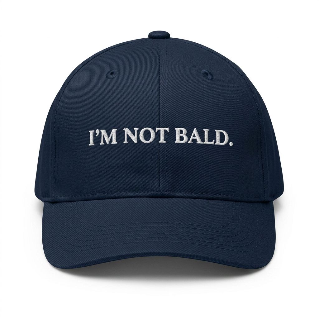 I'm Not Bald. Cap