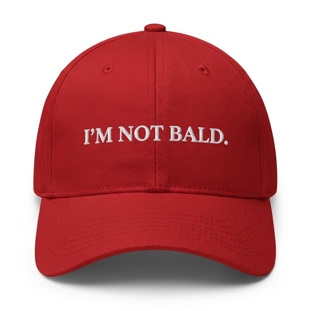 I'm Not Bald. Cap