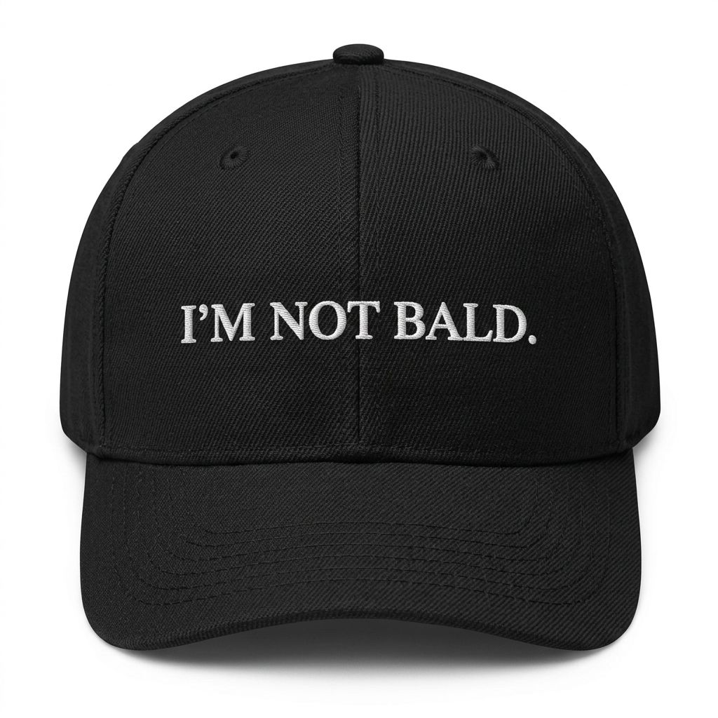 I'm Not Bald. Cap