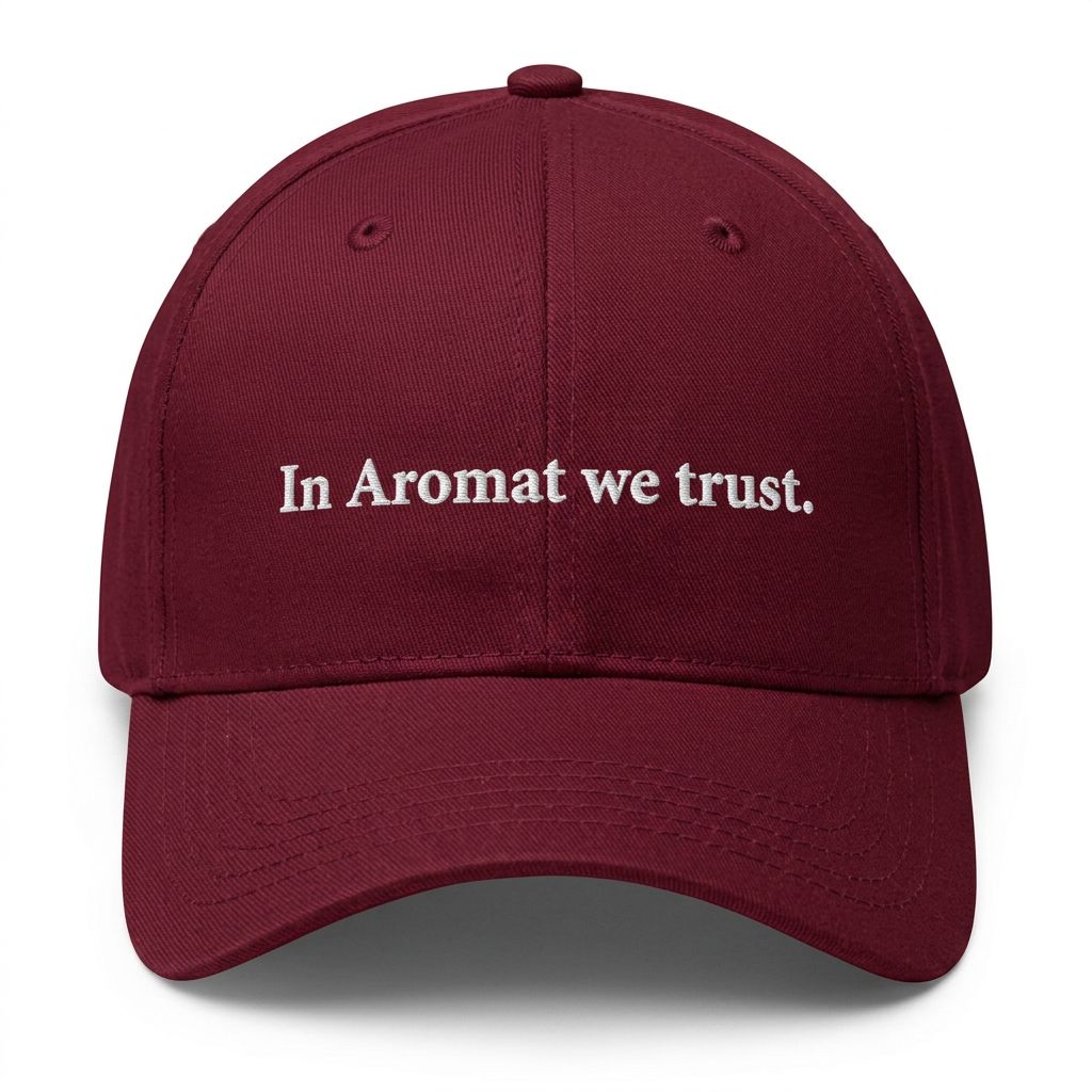 In Aromat we trust. Cap