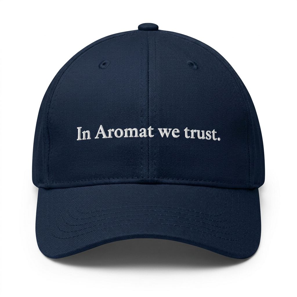In Aromat we trust. Cap