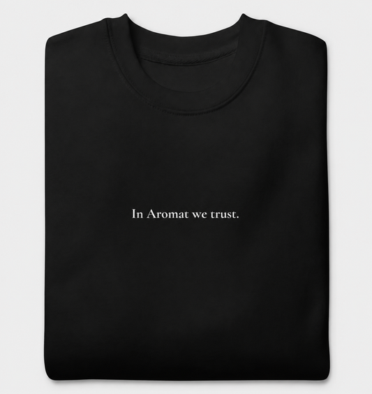 In Aromat we trust. T-Shirt (Herrenmodell)